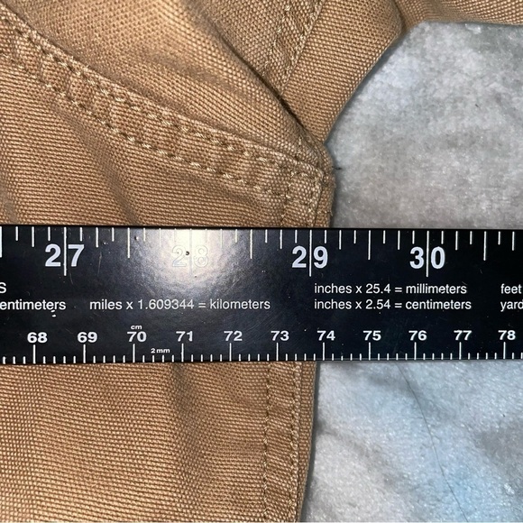 G.H. Bass & Co. Plaid Lined Button Up Shacket Coat 100% Cotton Jacket - Picture 5 of 8